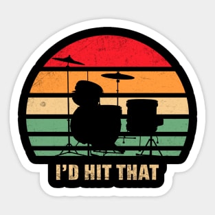 drums Sticker